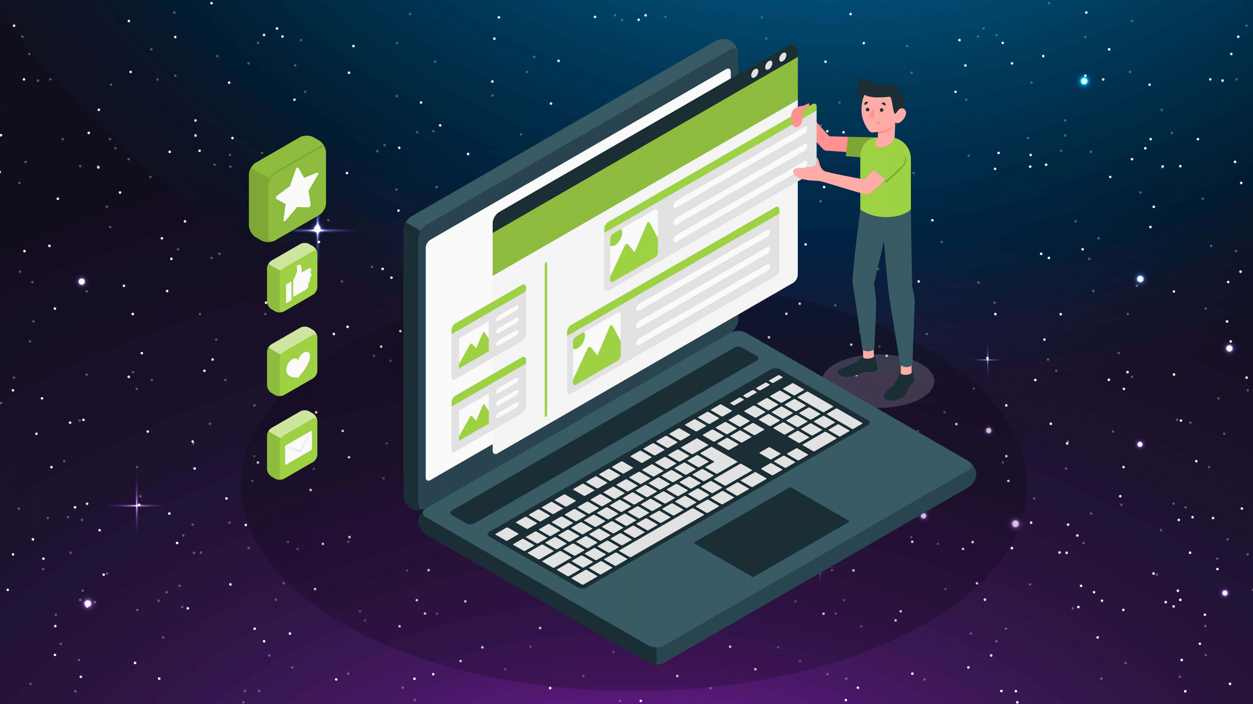 Diferencias de una landing page estática y dinámica