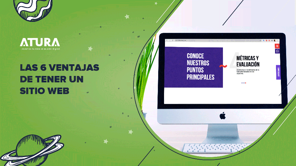 Las 6 ventajas de tener un sitio web