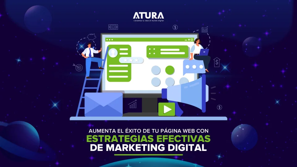 Aumenta el éxito de tu página web con estrategias efectivas de marketing digital