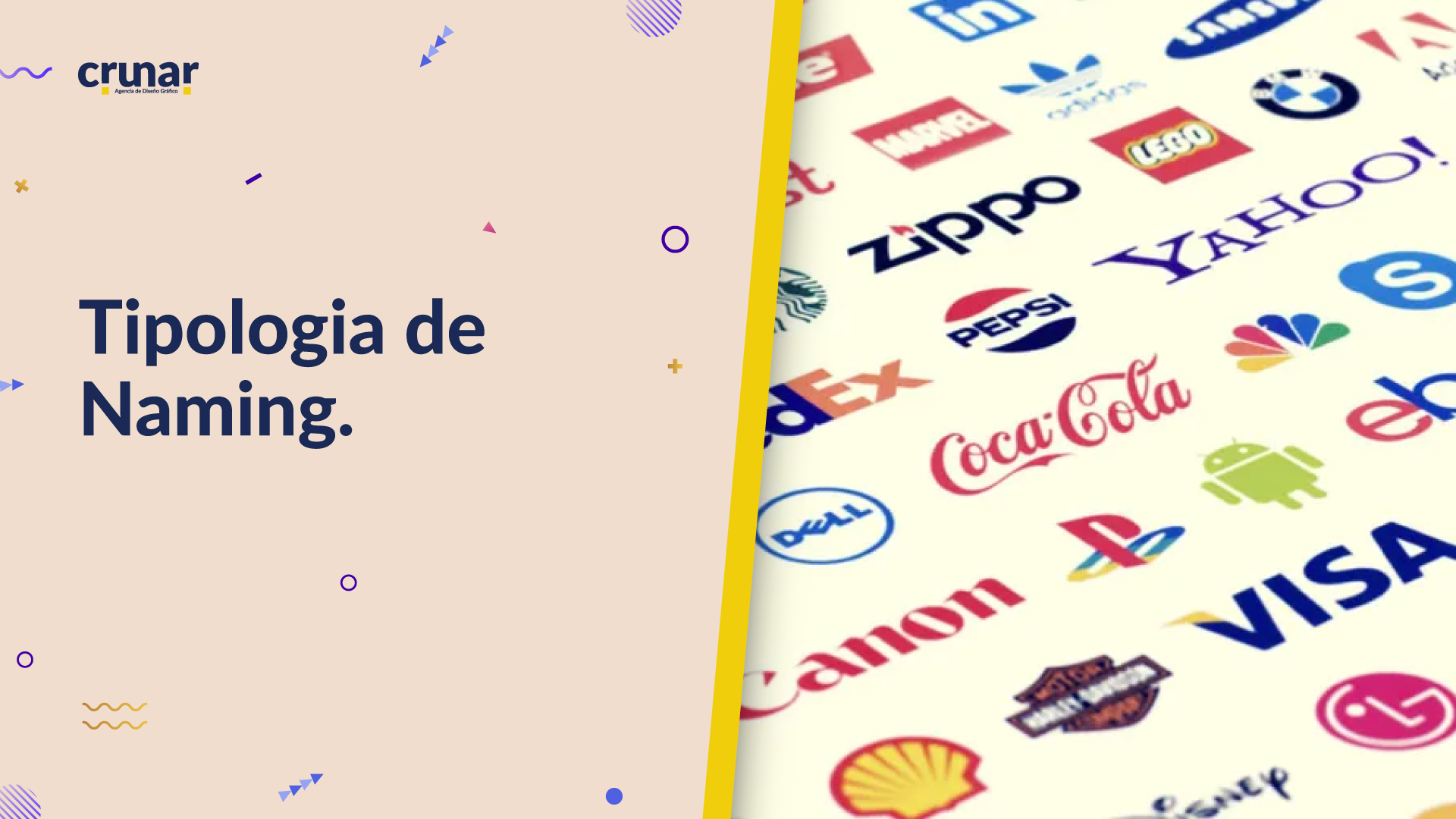 Tipologia de los naming