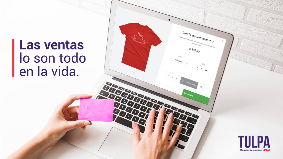 Las ventas lo son todo en la vida.