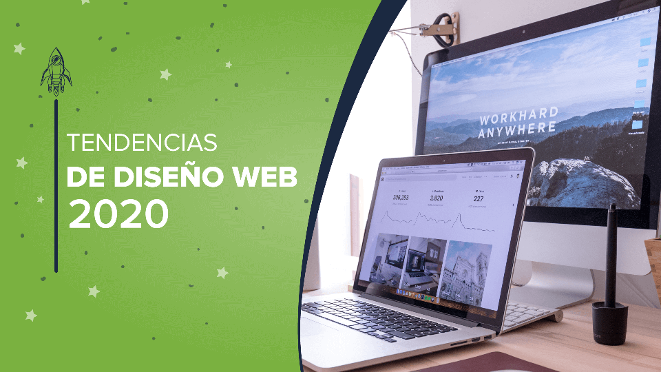 Tendencias de diseño web 2020.
