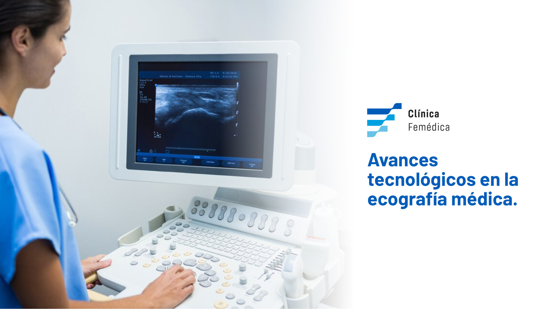 Avances tecnológicos en la ecografía médica.