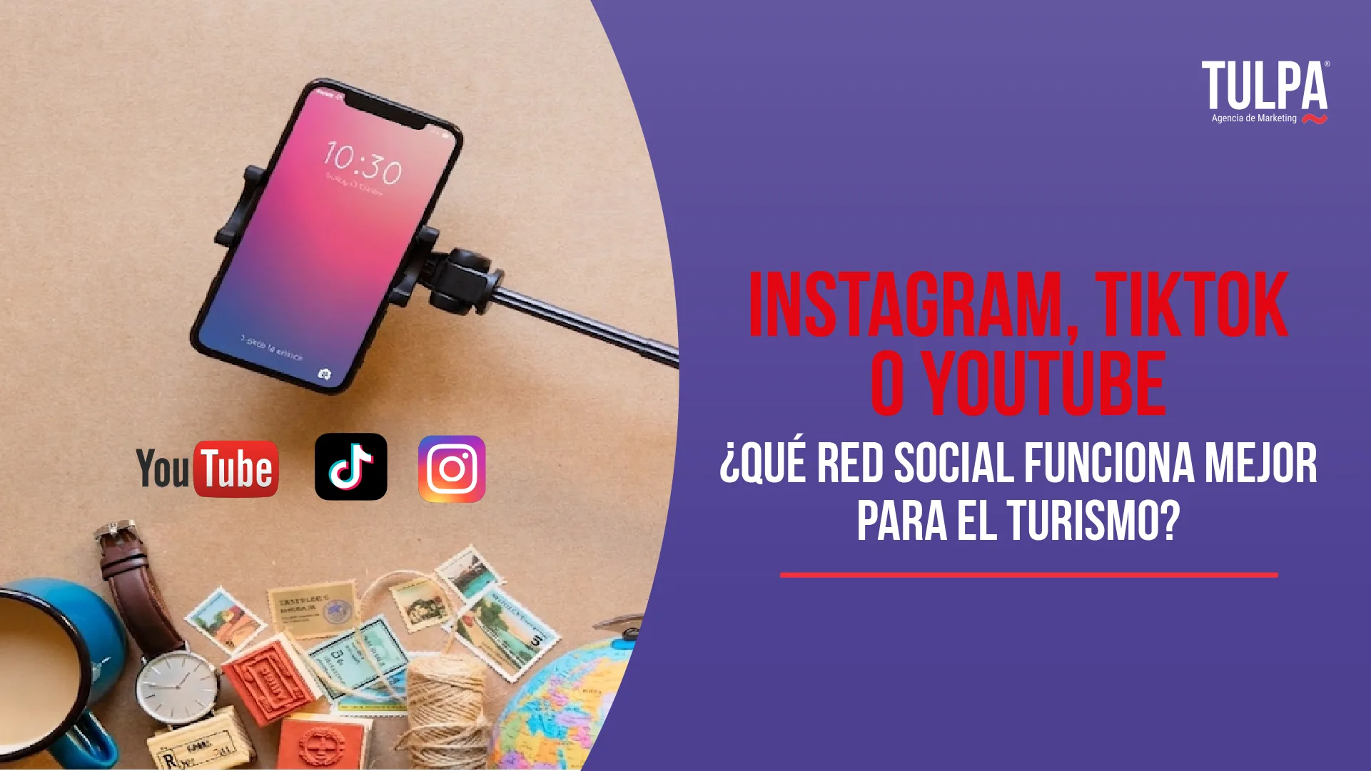 Instagram, TikTok o YouTube: ¿qué red social funciona mejor para el turismo?