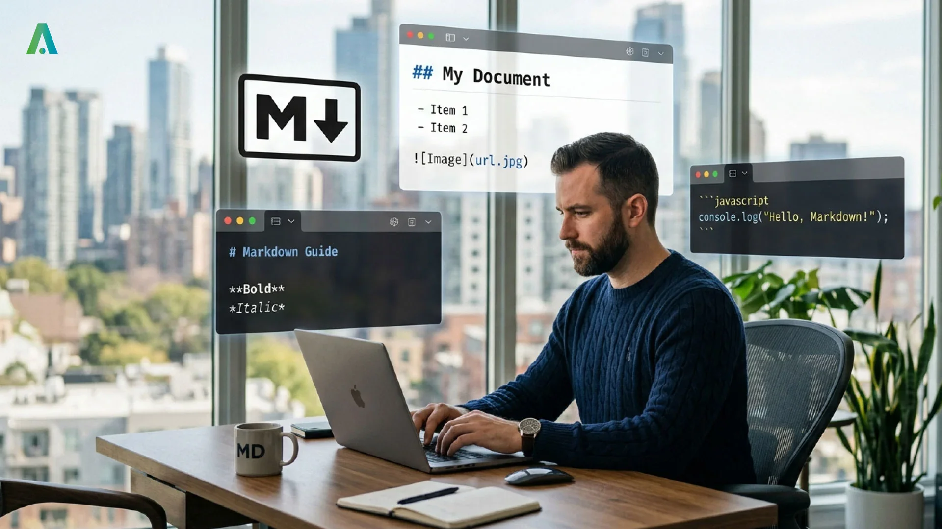 Haz que tus proyectos brillen: mejora tu perfil de GitHub con Markdown