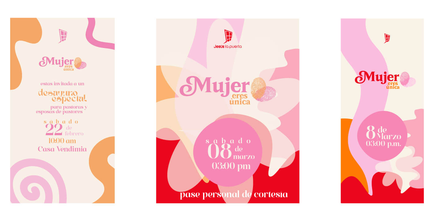 Diseño Inicial del evento antes de la intervención