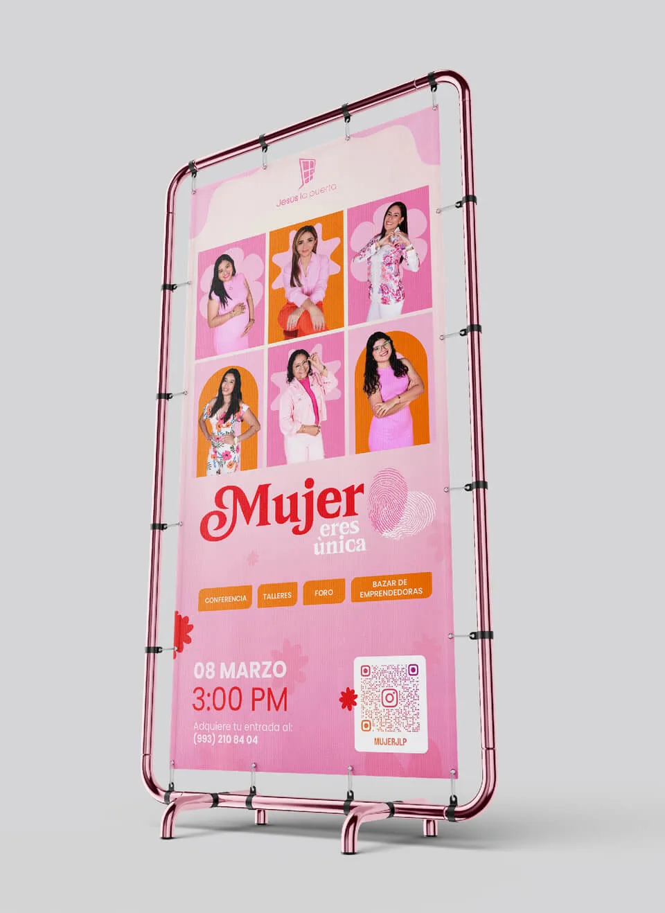 Crunar evento mujer eres unica redes