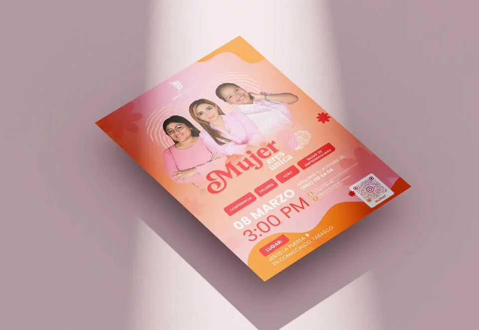 Crunar evento mujer eres unica senalizacion
