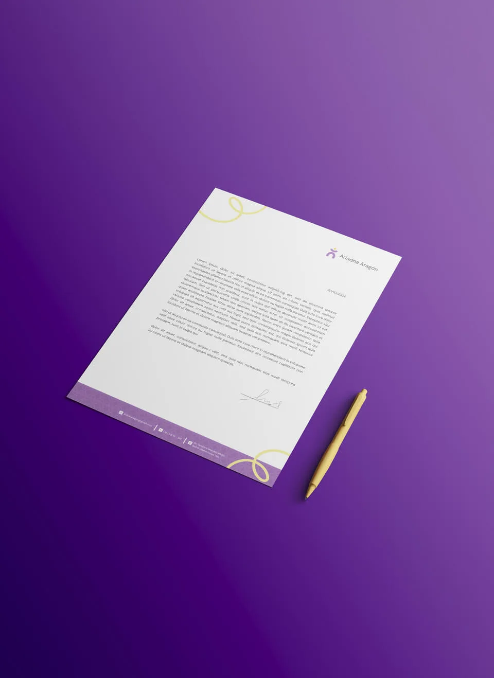 Crunar branding ariadna aragon papeleria